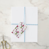 Exotisches Blumenarrangement im Glas Cadeaulabel (Met Touw)