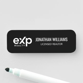 EXP Realty Naamlabel Naamplaatje