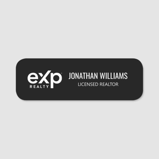 EXP Vastgoed Naamlabel Naamplaatje (Voorkant)