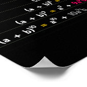 Expansion binomiale et affiche triangle de Pascal (Coin)