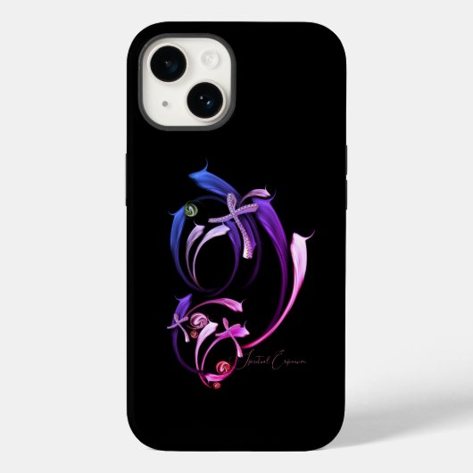"Expansion spirituelle", Coque Apple iPhone 14 (Verso)