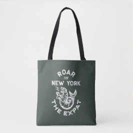 Expat Roar voor New York (Groen) Draagtas