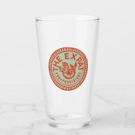 Expat  sinaasappel glas