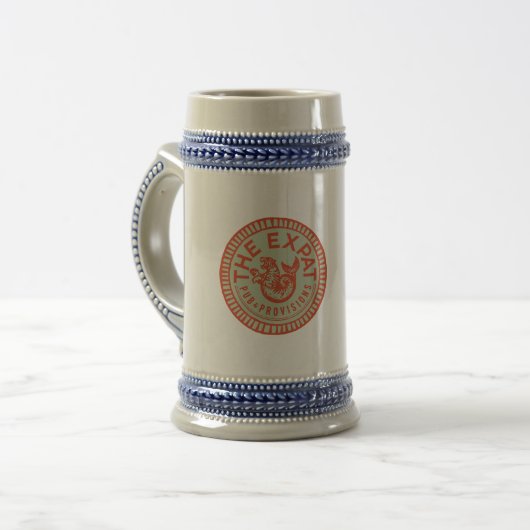 Expat Stein mug (Devant gauche)