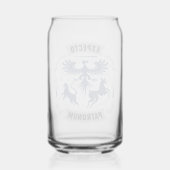 Expecto Patronum Graphisme Silhouette Vintage (Verso)