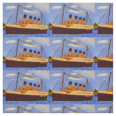Expédier tissu de coton Titanic (Échantillon)