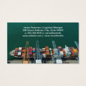 Expéditeur conteneur | Logistique | Port (Dos)