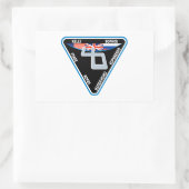 Expeditie 46 Logo Rechthoekige Sticker (Tas)