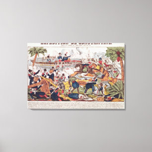 Expeditie in Constantine Canvas Afdruk