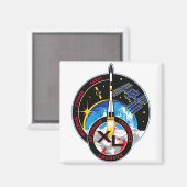 Expeditiebemanningen naar het ISS: Expeditie 40 Magneet (Voorkant / Achterkant)