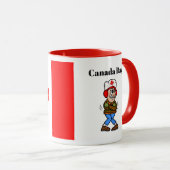 Expédition de la Mug de la fête du Canada (Devant droit)