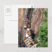 Expedition Everest Roller Onderzetter Briefkaart (Voorkant / Achterkant)