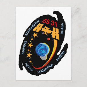 Expedition maakt deel uit van ISS: Expeditie 31 Briefkaart