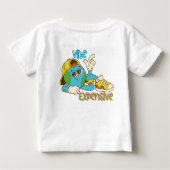 Expensive Vibe – Cool Retro Earth Character Design (Achterkant)