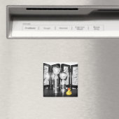 'Expérience culturelle' Magnet de canard en caoutc (In Situ (Lave-vaisselle))