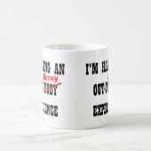 Expérience De L'Argent Corps Drôle Mug Cup (Centre)