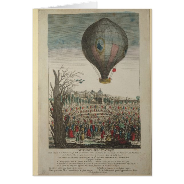 Expérience de montgolfière (Devant)