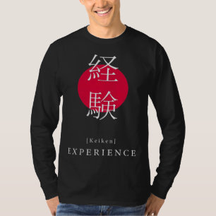 Experience Japan Motivatie Kanji Japanse Calli T-shirt