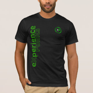 eXperience Points / XP-muntstuk, eenzijdig ontwerp T-shirt