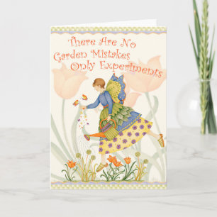 Expériences de jardinage - Carte de voeux