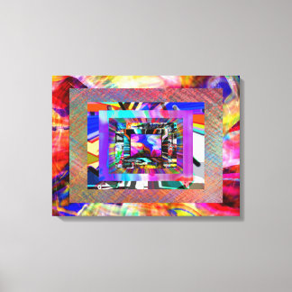 Experiment #2 canvas afdruk