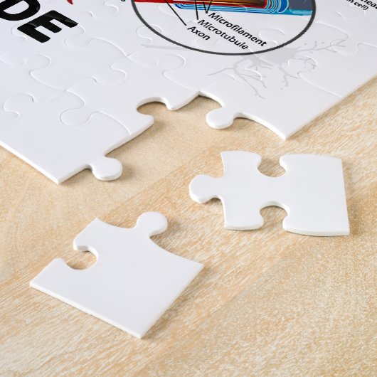 Experimentatie van het denkproces binnen (Neuron) Legpuzzel (Zijkant)