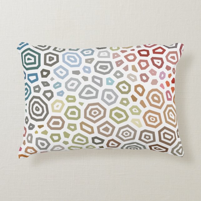 Experimenteel patroon 2 accent kussen (Voorkant)