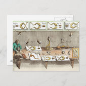 Experimenteren op kikkers briefkaart (Voorkant / Achterkant)