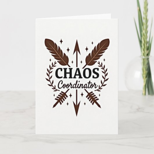Expert Chaos Coördinator Kaart (Voorkant)
