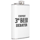Expert derde bier debater heupfles (Rechts)