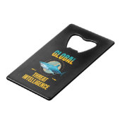 Expert en cybersécurité Requin Drôle (Devant Angle)
