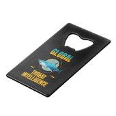 Expert en cybersécurité Requin Drôle (Dos Angle)