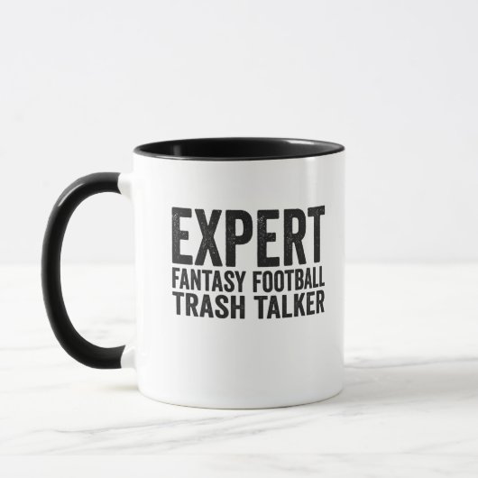Expert Fantasy Football Trash Talker Funny Gift Mok (Links)