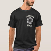 Expert VUURWERK PERSONEEL 4 juli Squad Veiligheid T-shirt (Voorkant)