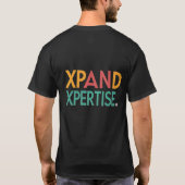 Expertise uitbreiden t-shirt (Achterkant)