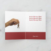 Experts Modèle de la carte de voeux (Intérieur)