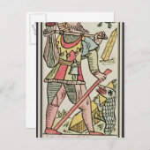 Expiation, carte tarot, français (Devant / Derrière)