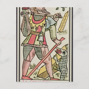 Expiation, carte tarot, français