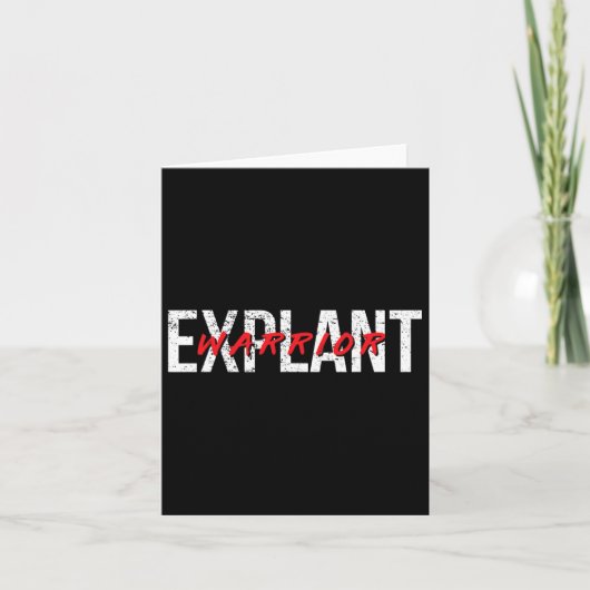 Explantaat Bewustzijn bij borstimplantaat Kanker Kaart (Voorkant)