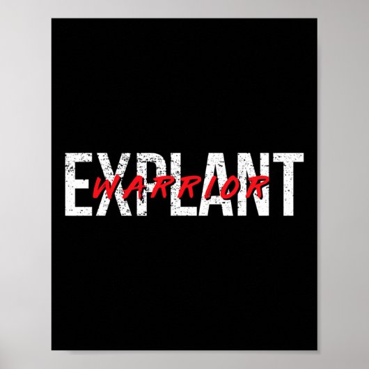 Explantaat Bewustzijn bij borstimplantaat Kanker Poster (Voorkant)