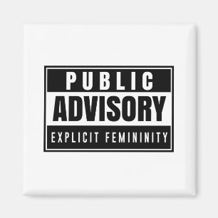 Expliciet Femininity Magnet Magneet