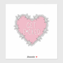 Expliciet prikkeldraad hart