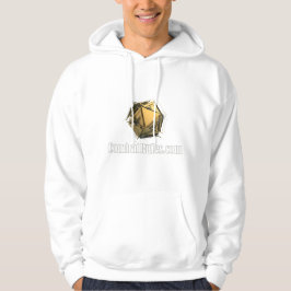 Exploderende D20 gevechtsregels Logo Hoodie