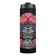 Exploderende Demon Street Art Tumbler