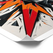 exploderende echo's poster (Hoek)