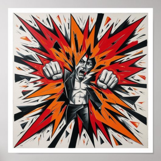 exploderende echo's poster (Voorkant)