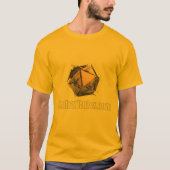 Exploding D20 CombatRules.com Logo T-Shirt de base (Devant)