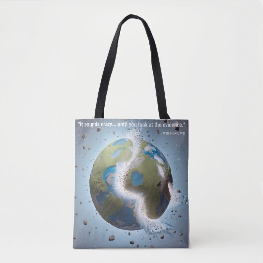 Exploding Earth HPT tote bag (Devant)