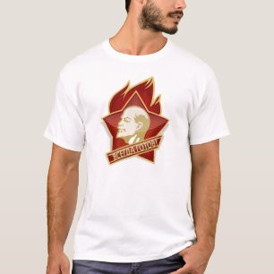 Exploit de T-shirt de Pin de pionniers. Lénine