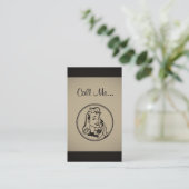 Exploitant belt me Visitekaartje (Staand voorkant)